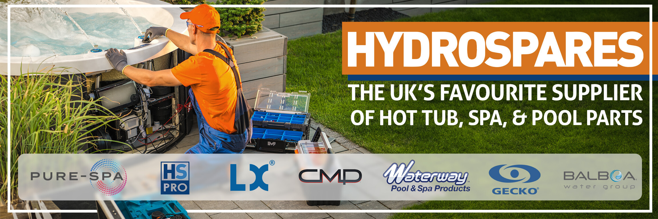 Hydrospares, hot tub and spas
