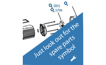 We've made it easier to find spare parts for pumps