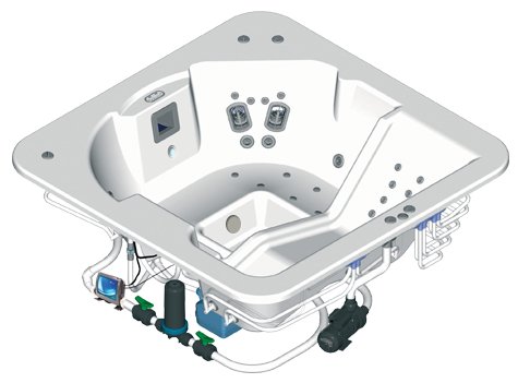 Hydrospares Spa Hot Tub Spare Parts Covers Filters